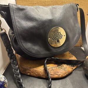Mulberry Black Leather Daria Crossbody Bag